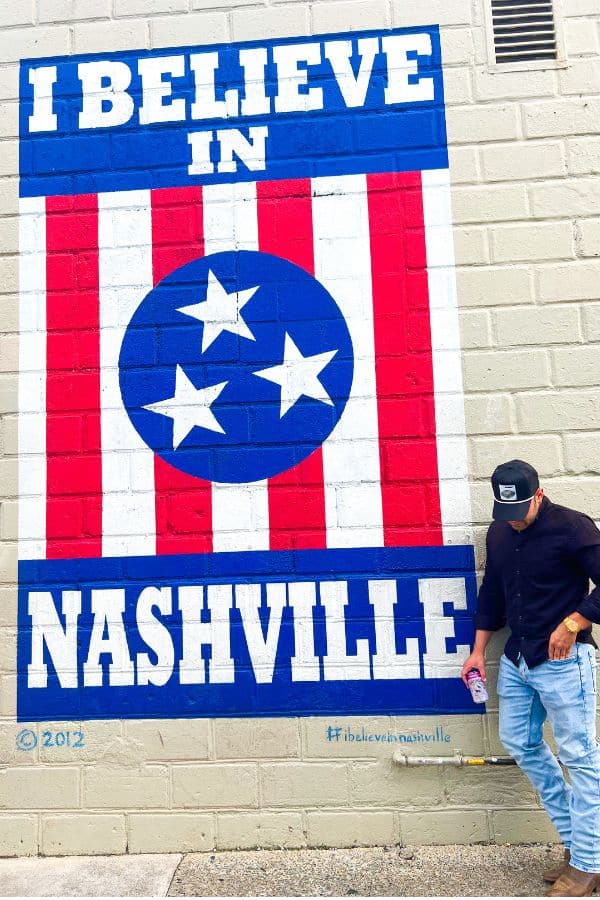 I Believe in Nashville Mural