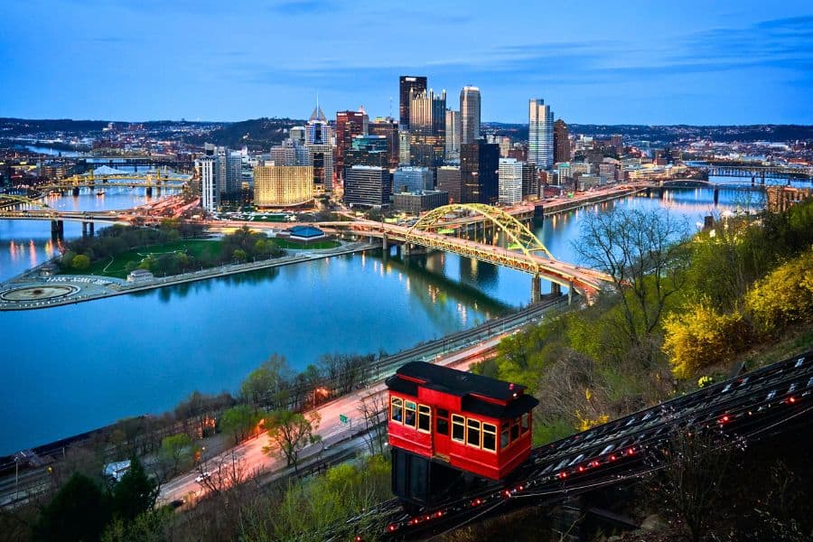 Duquesne Incline Pittsburgh PA