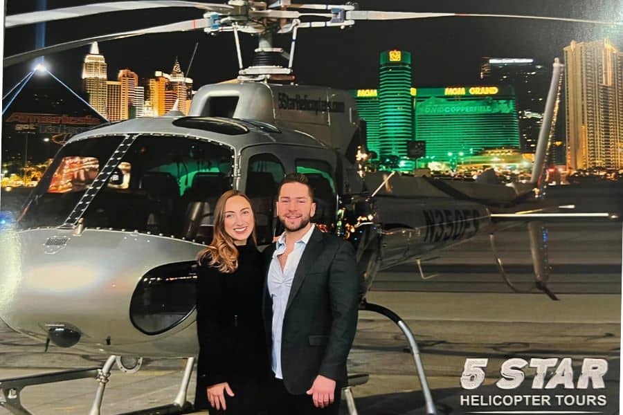 Helicopter Ride over Las Vegas Strip
