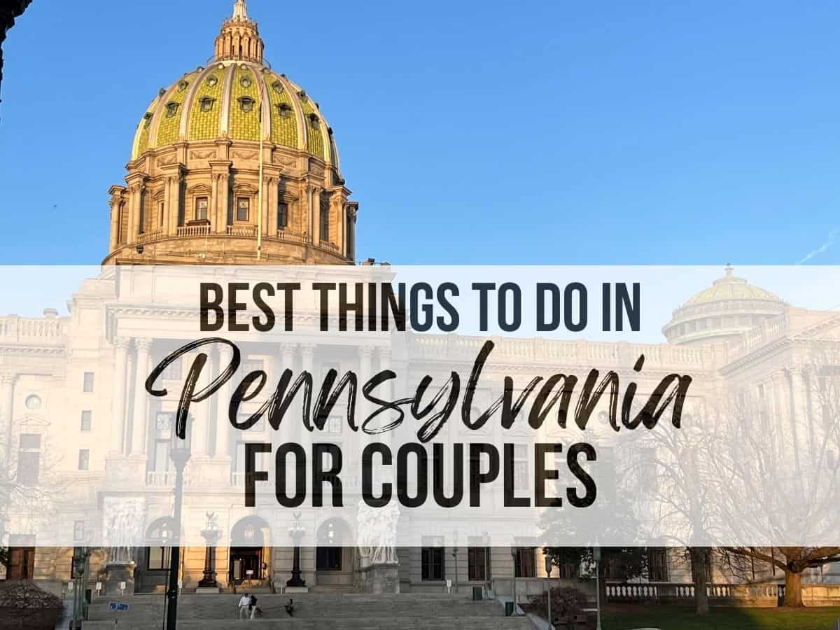 Photo of Harrisburg PA Capital Building with 